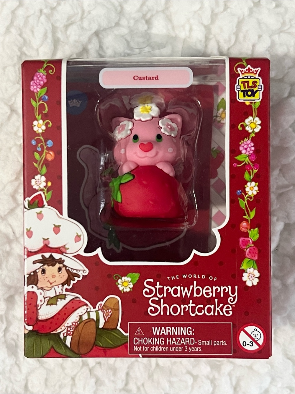The World of Strawberry Shortcake CISTARD Figure - Pink & Red